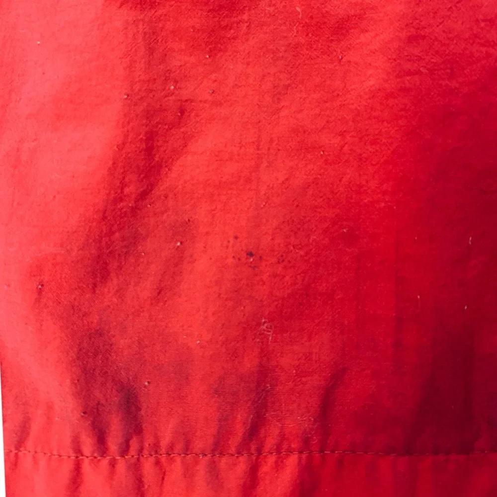 Patagonia Kids Red Anorak Hooded Pullover Jacket‎ Size M Lightweight 51884